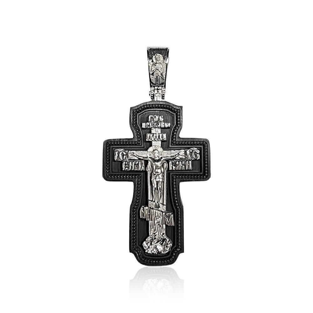 Купить Крест из серебра "Святой Николай Чудотворец" (97028)