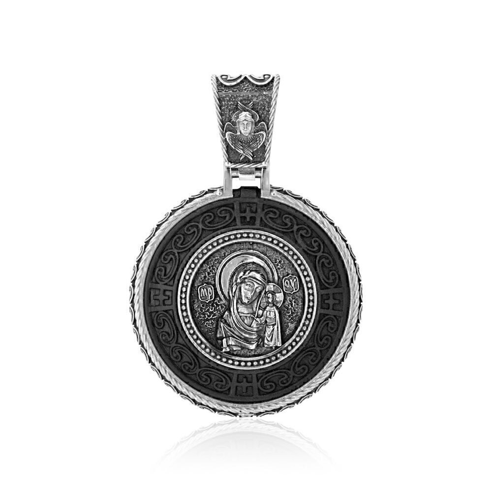 Купить Образ из серебра "Божия Матерь Казанская" (95810)