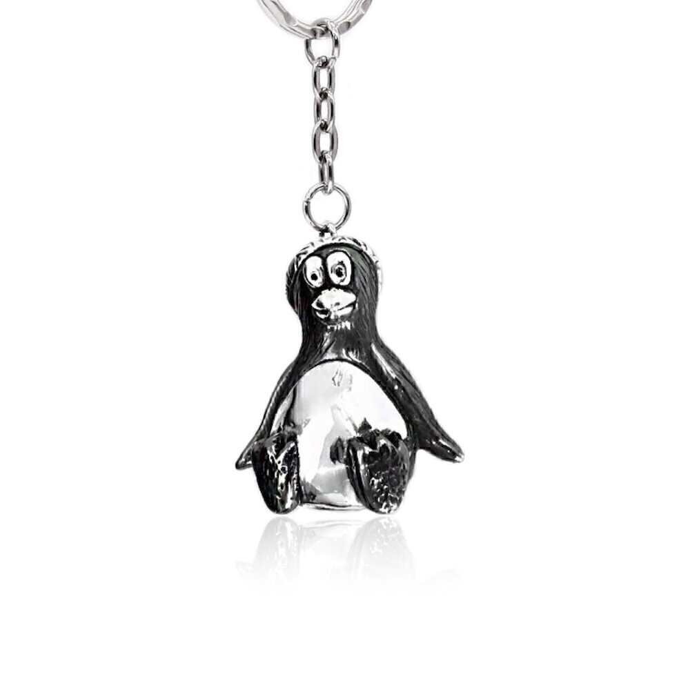 Купить Брелок из серебра "Пингвин" (8115)