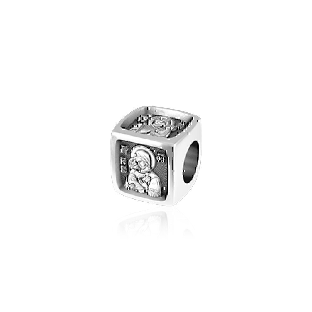 Купить Шарм из серебра "Хвала Богородице" (39383)