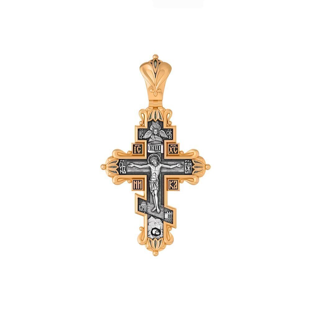 Купить Крест из серебра "Распятие Христа" (42894)