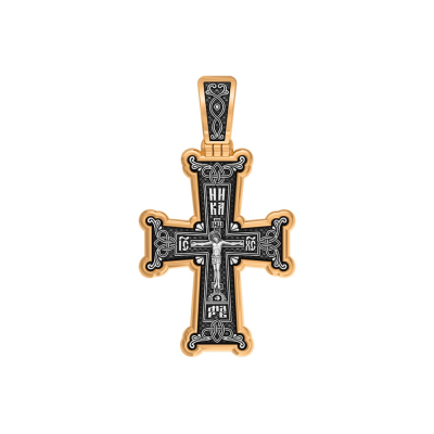 картинка Крест из серебра "Распятие Христово" (42855) 