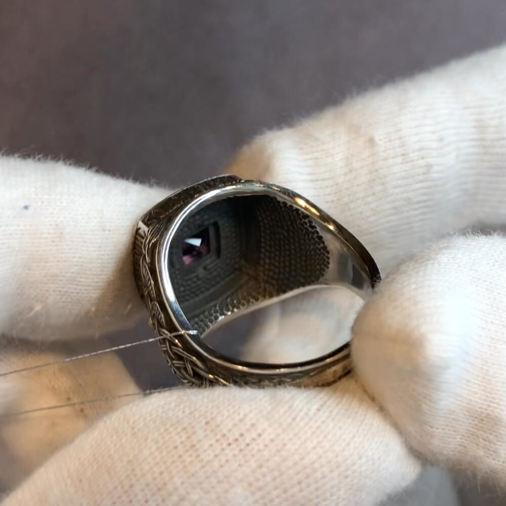 Купить Кольцо из серебра "Дар Волхвов" с аметистом (32226)