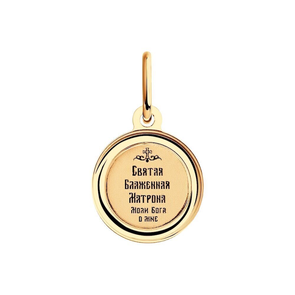 Купить Образ из красного золота "Святая Матрона Московская" (51086)