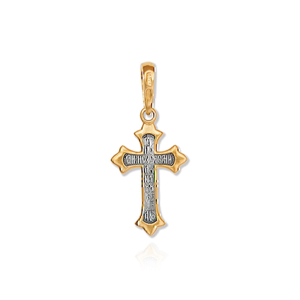 Купить Крест из серебра с фианитами (2710)