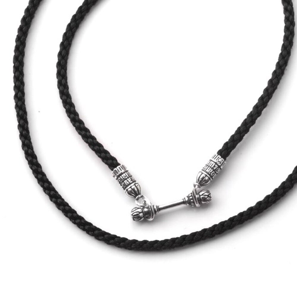 Купить Гайтан с замком из серебра "Помилуй Мя Грешного" (92472)