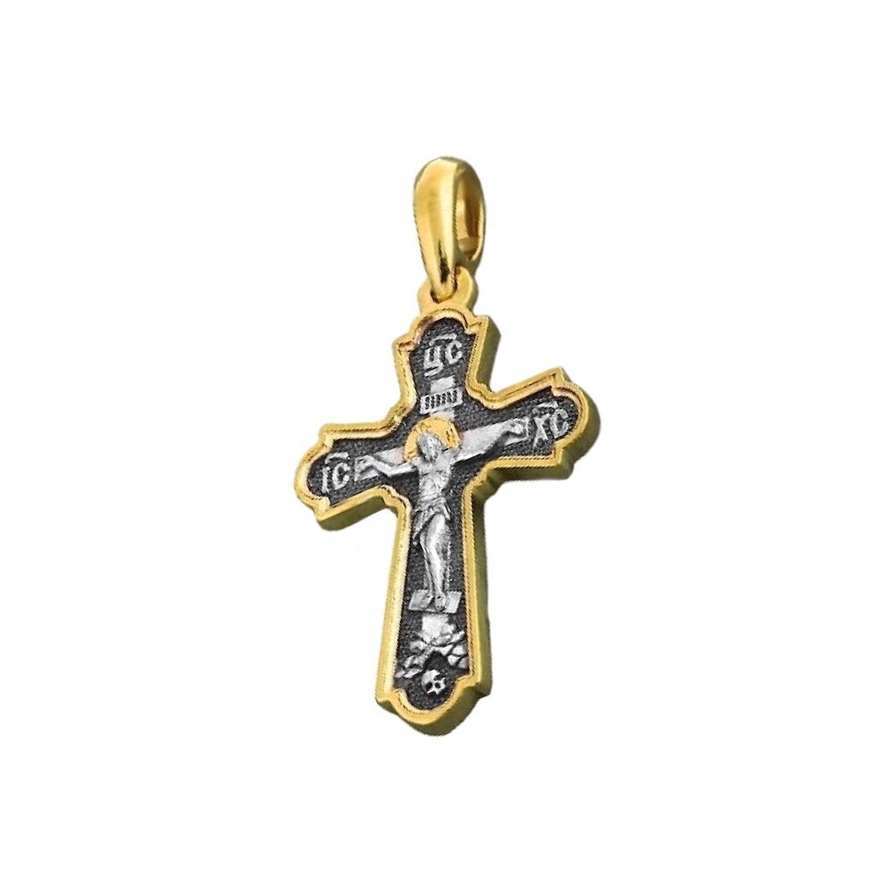 Купить Крест из серебра "Спаси и Сохрани" (42260)