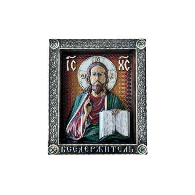 картинка Икона резная "Господь Вседержитель" (21006) 