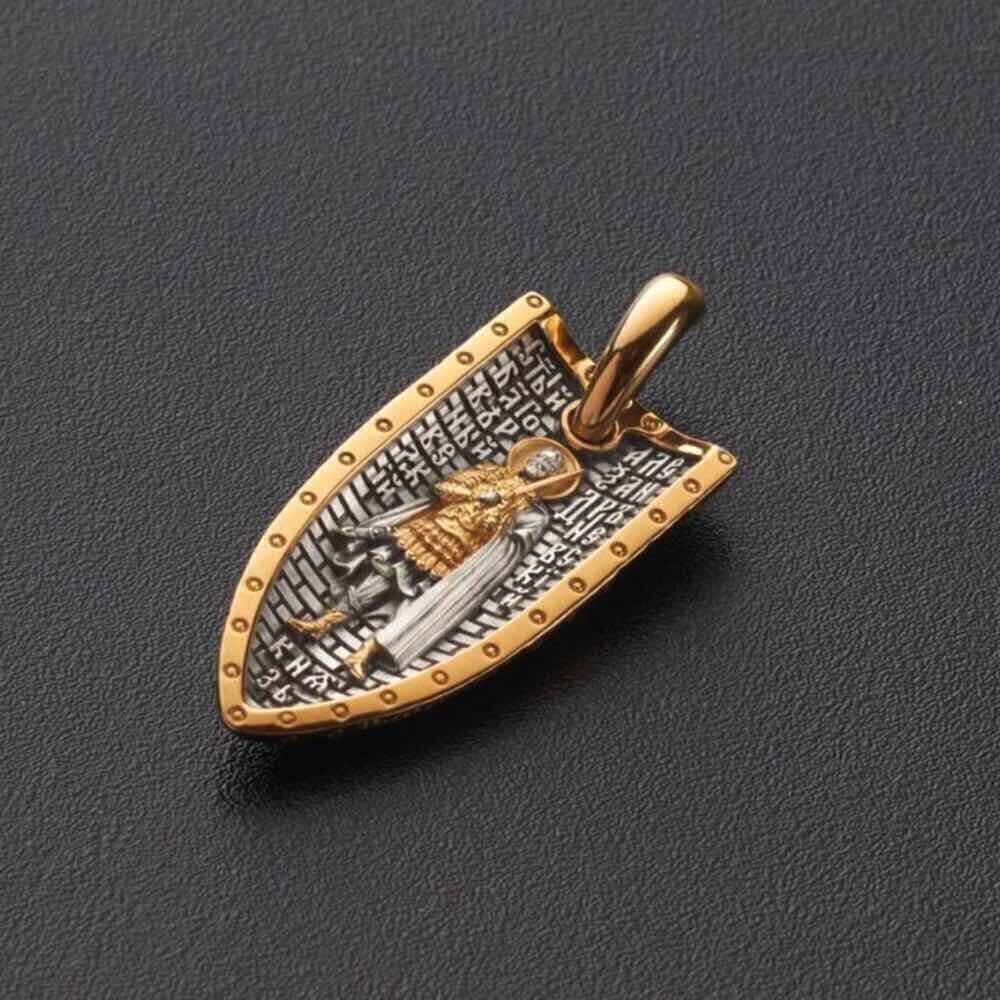 Купить Образ из серебра "Святой Князь Александр Невский" (52946)