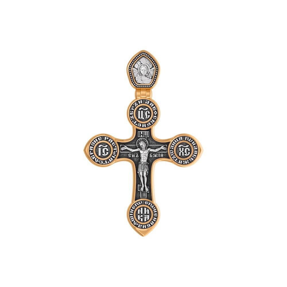 Купить Крест из серебра "Святой Сергий Радонежский" (42870)