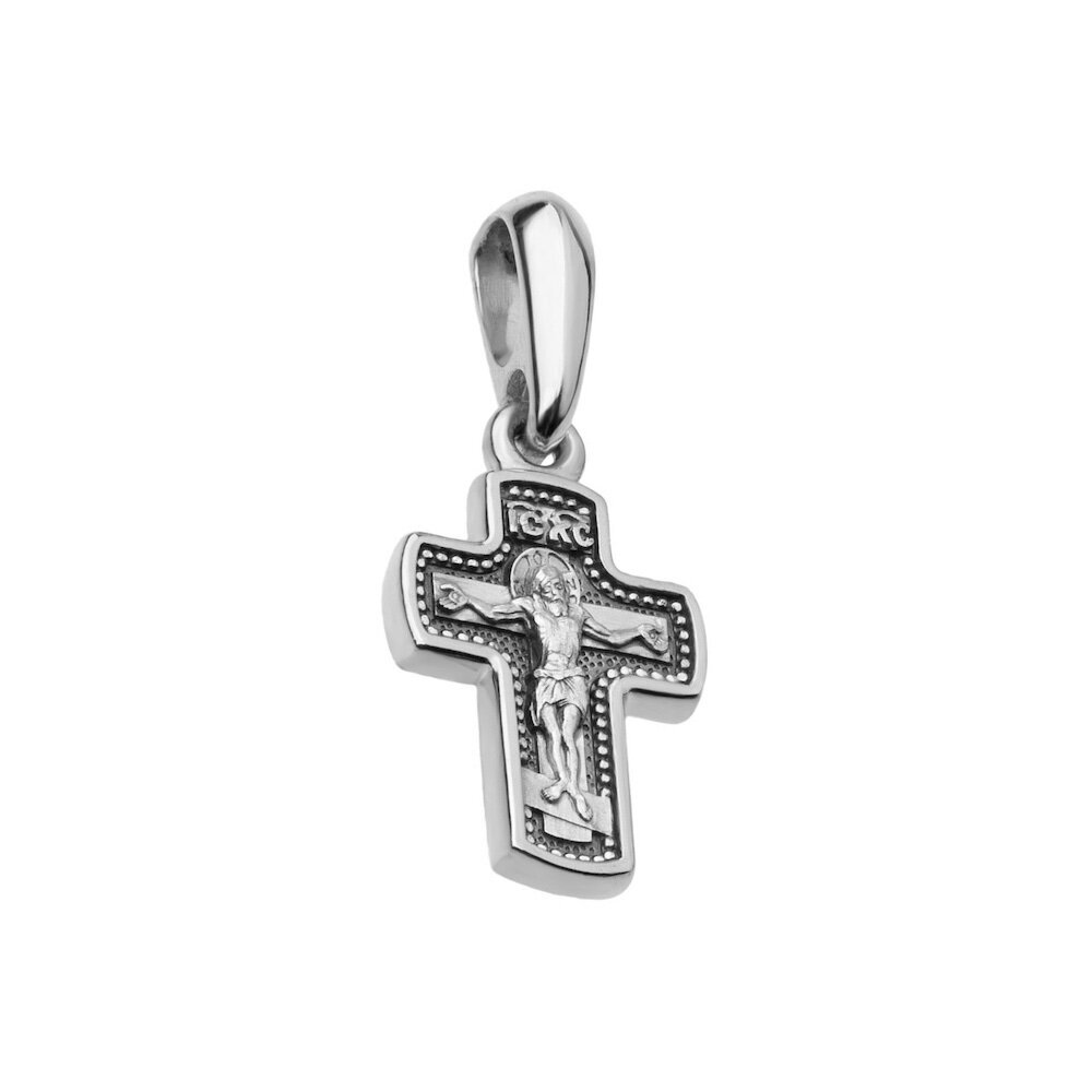 Купить Крест из серебра "Святая Матрона Московская" (42265)