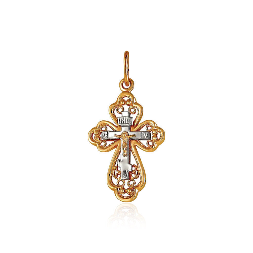 Купить Крест из красного золота (2458)