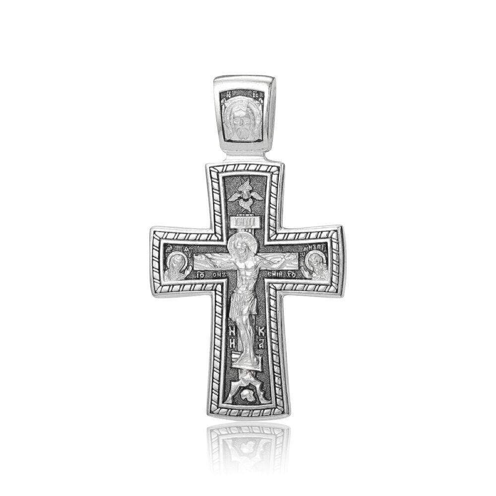 Купить Крест из серебра "Святой Георгий Победоносец" (9650)