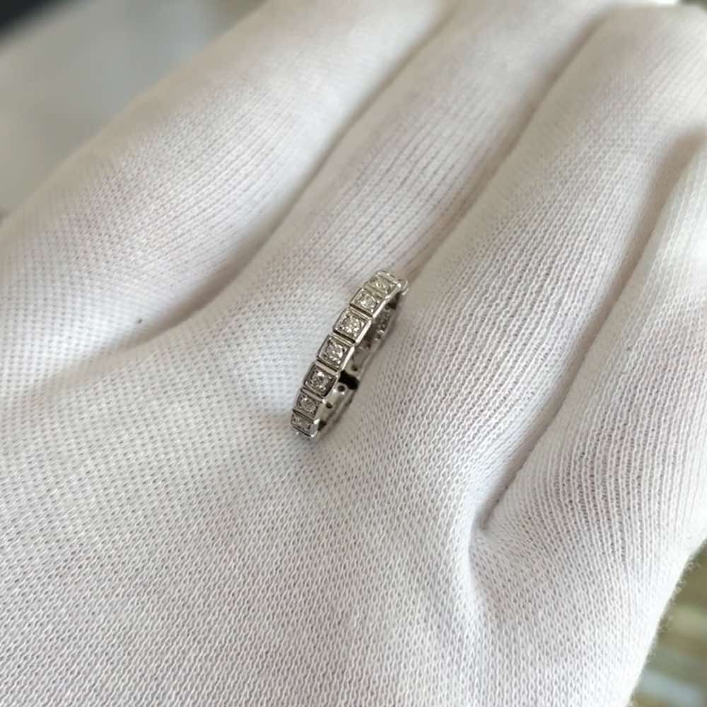 Купить Кольцо из белого золота "Спаси и Сохрани" с бриллиантами (31066)