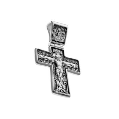 картинка Крест из серебра "Дивеевский" (42187) 