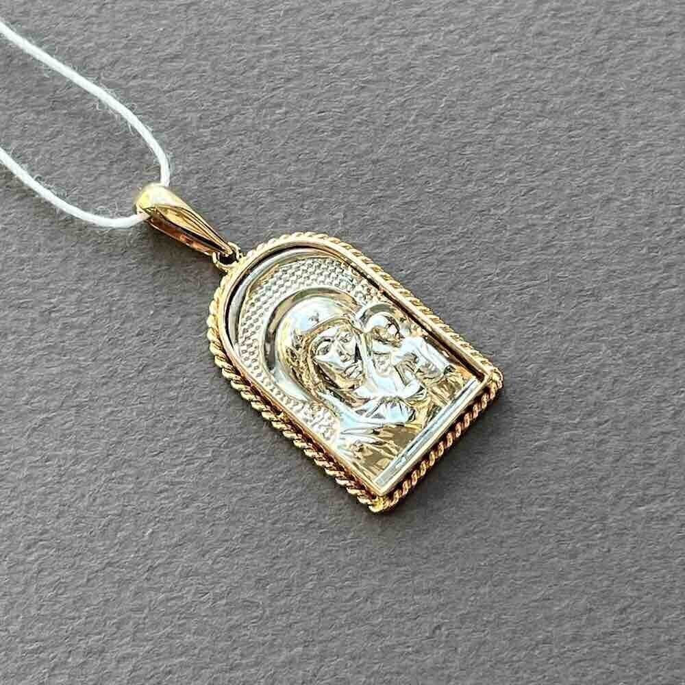 Купить Образ из красного золота "Божия Матерь Казанская" (51115)