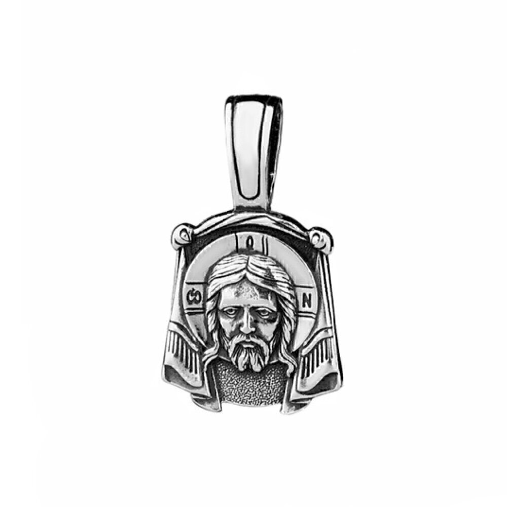 Купить Образ из серебра "Спас Нерукотворный" (52892)