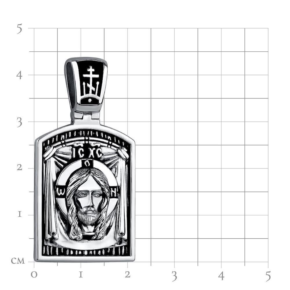 Купить Образ из серебра "Спас Нерукотворный" (52887)