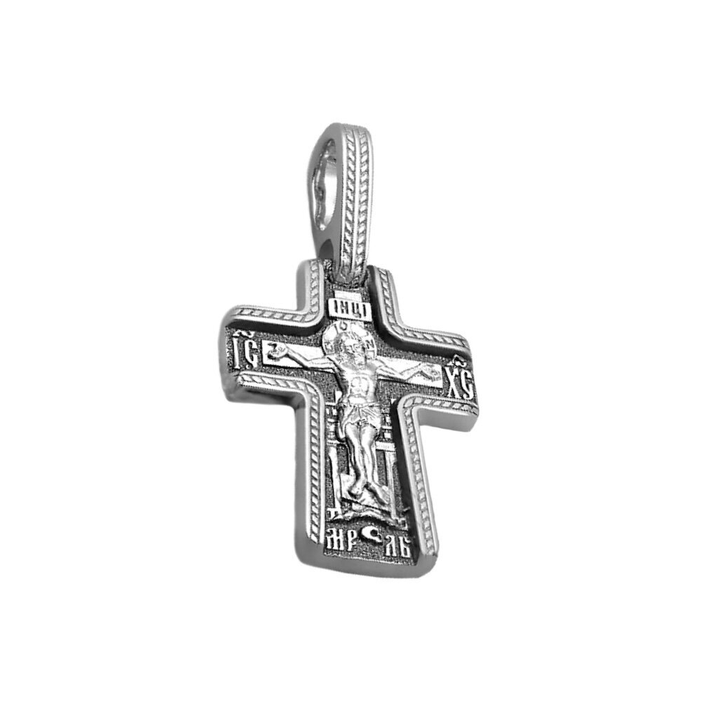 Купить Крест из серебра "Святой Георгий Победоносец" (42396)