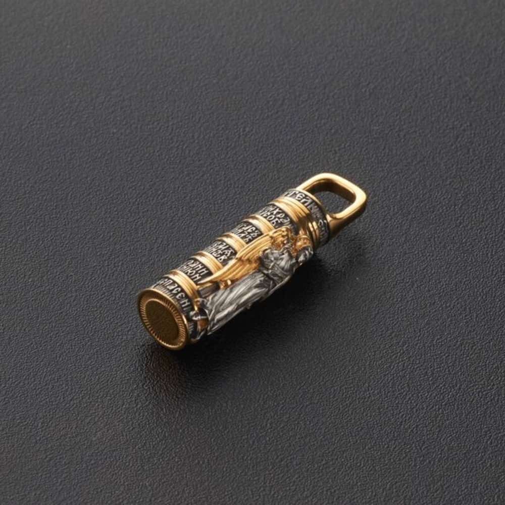 Купить Подвеска-мощевик из серебра "Ангел Хранитель" (52906)