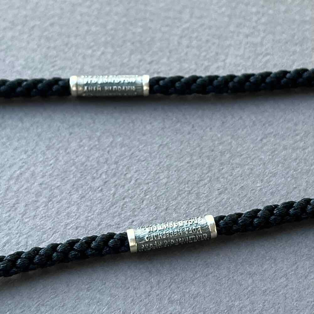 Купить Крест из дерева граб и серебра "Святой Николай Чудотворец" на гайтане (42815)