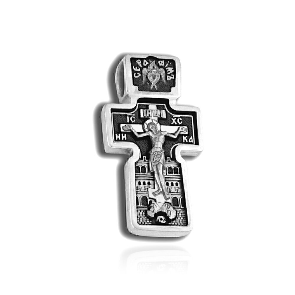 Купить Крест из серебра "Святой Апостол Андрей" (2730)