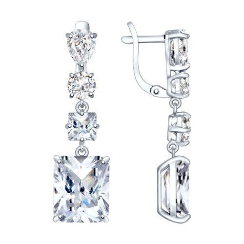 Купить Серьги из серебра (9261)