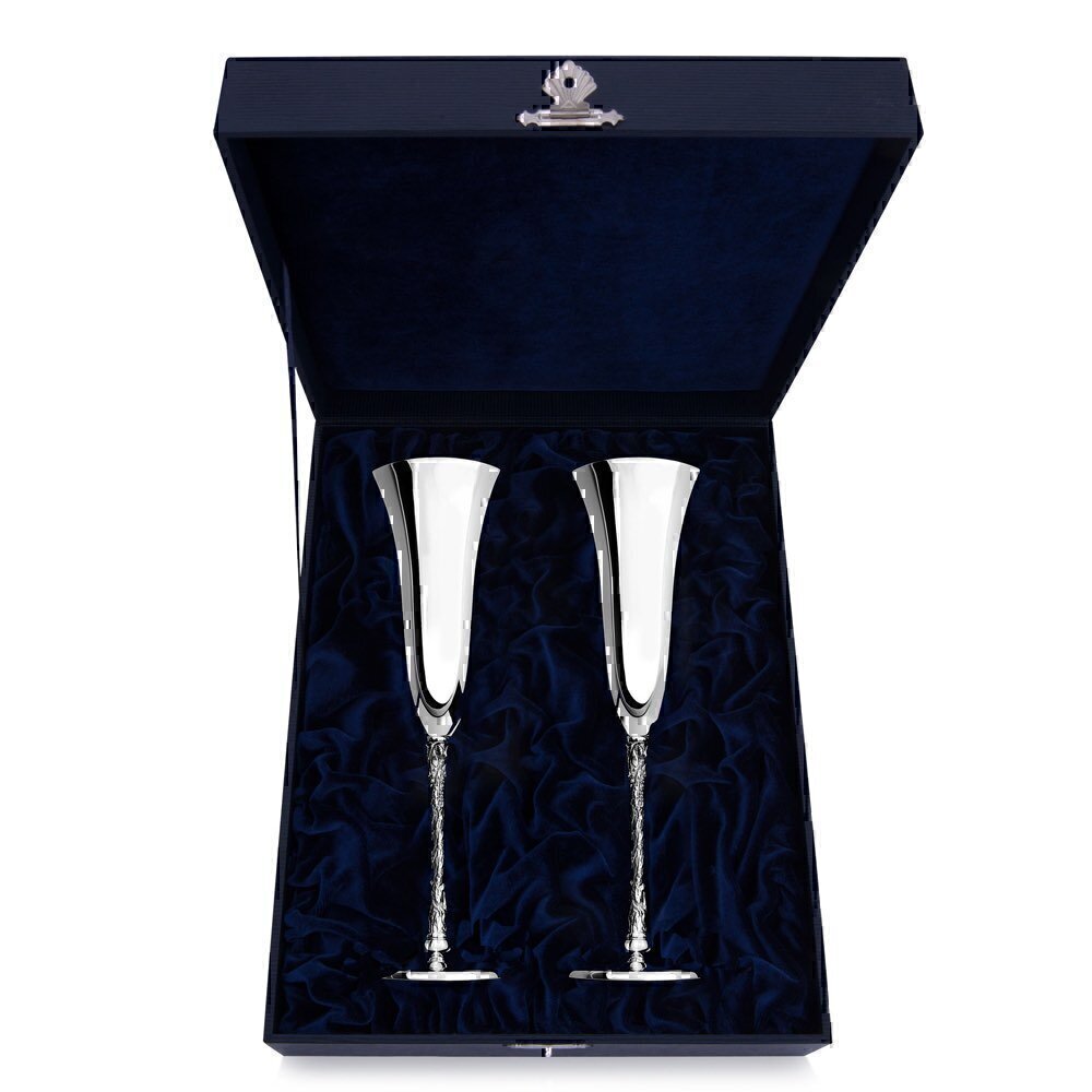 Купить Набор фужеров из серебра "Виноградная лоза" (7190)