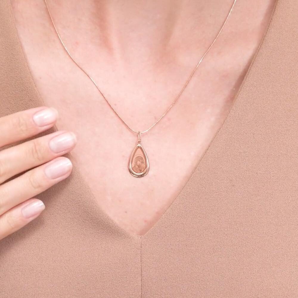 Купить Образ из красного золота "Божия Матерь Казанская" (51118)