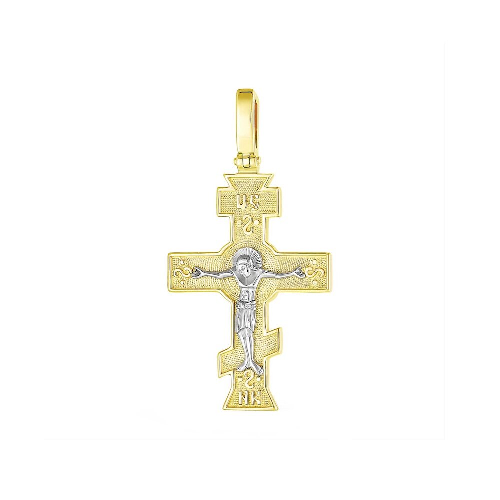 Купить Крест из серебра "Спаси и Сохрани" (42582)