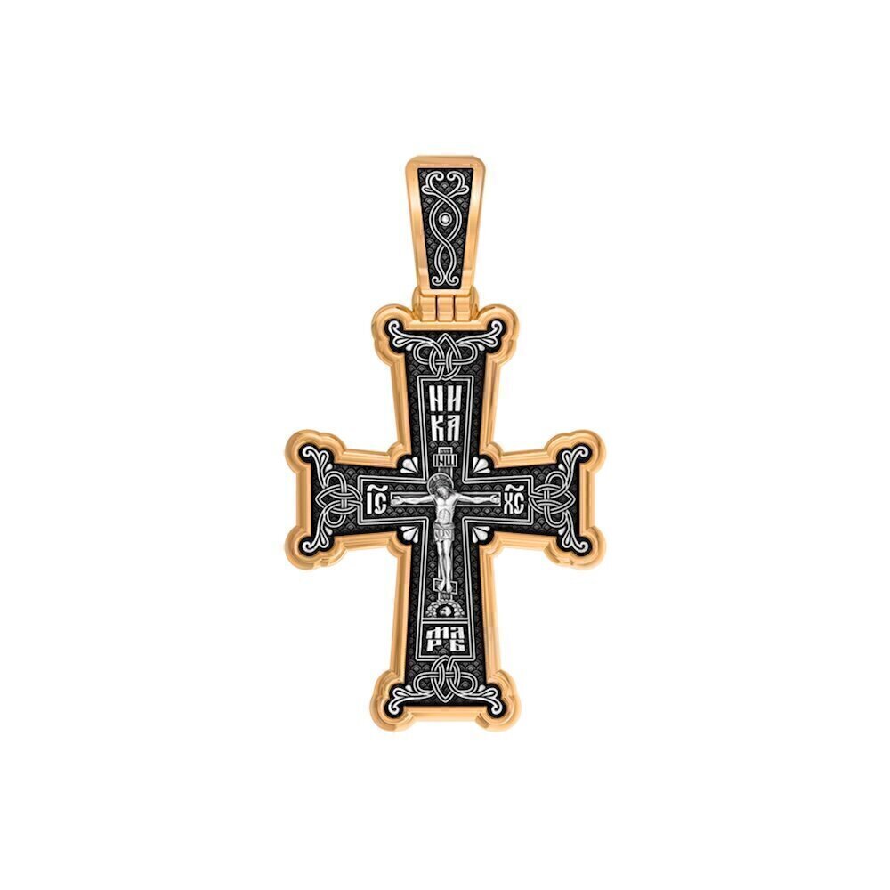 Купить Крест из серебра "Распятие Христово" (42855)