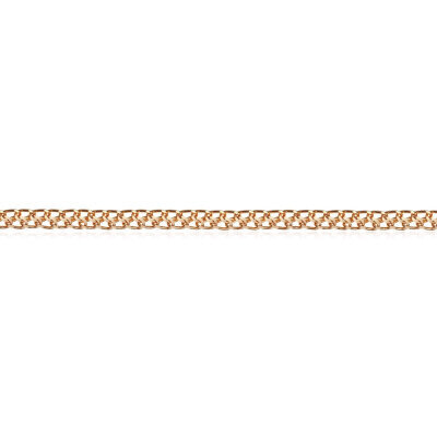 картинка Цепь из красного золота "Царь" (91046) 