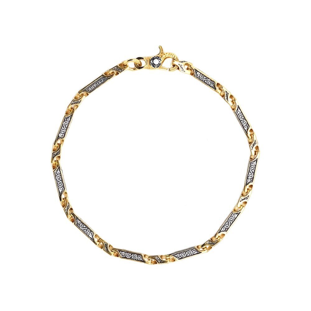 Купить Браслет из серебра "Спаси и Сохрани" (12234)