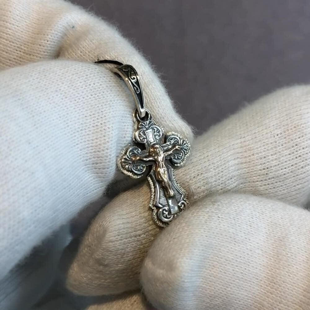 Купить Крест из серебра "Детский" (42352)