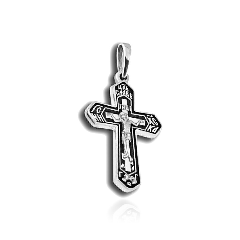 Купить Крест из серебра "Спаситель" (2731)