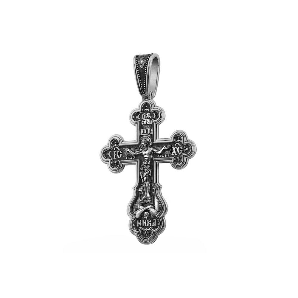 Купить Крест из серебра "Животворящему Кресту" (42899)