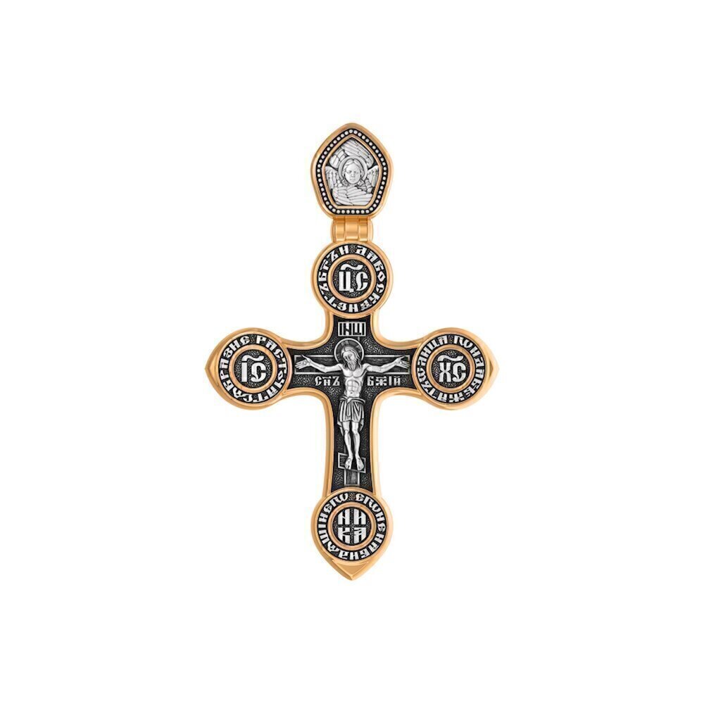 Купить Крест из серебра "Святой Сергий Радонежский" (42870)