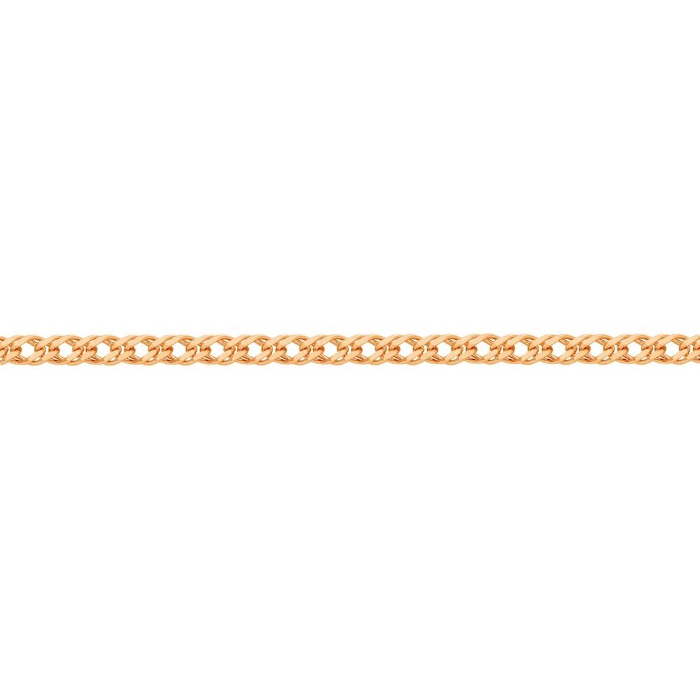 Купить Цепь из красного золота "Ромб двойной" (91033)