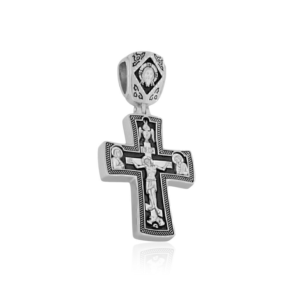 Купить Крест из серебра "Святой Георгий Победоносец" (2736)