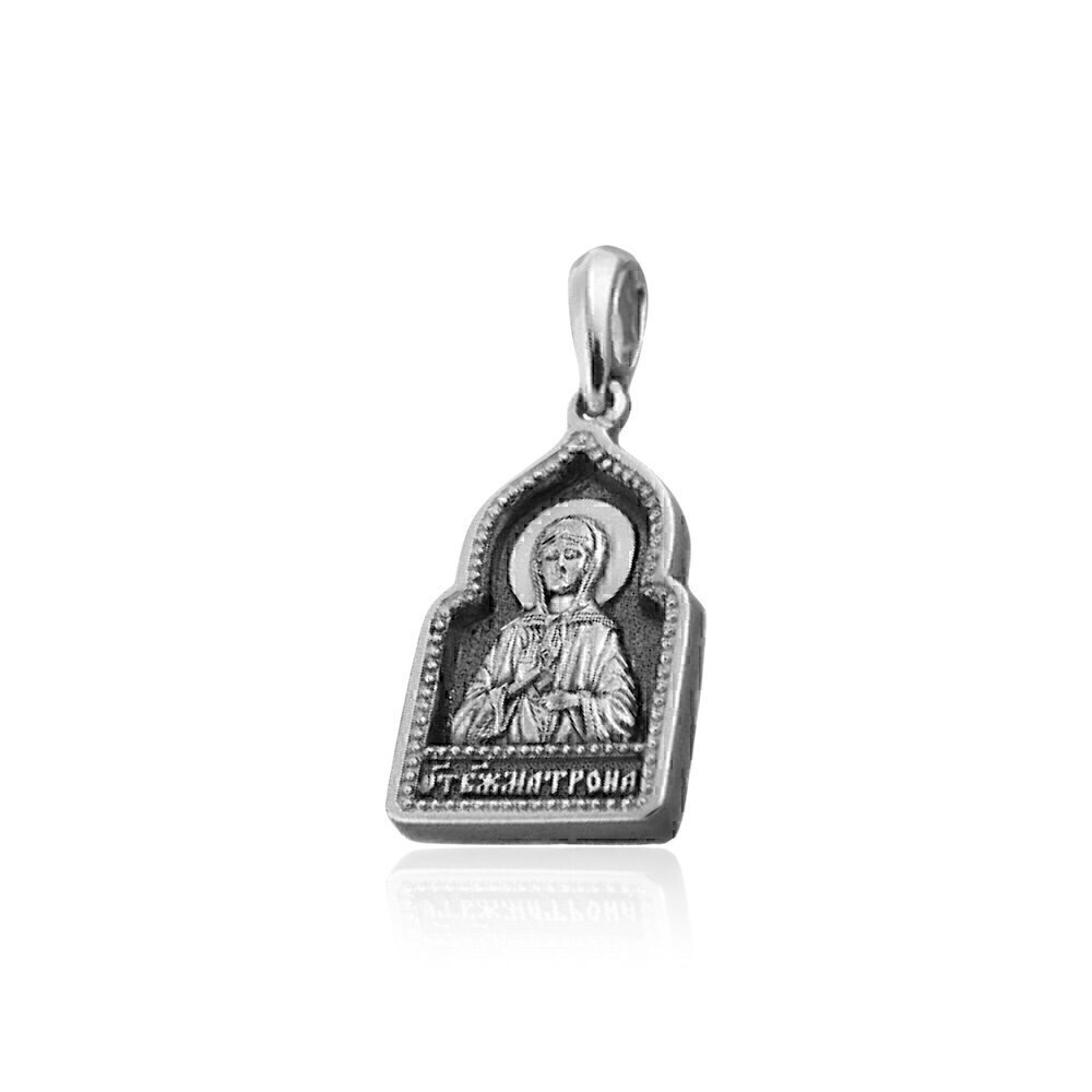 Купить Образ из серебра "Святая Матрона Московская" (3993)