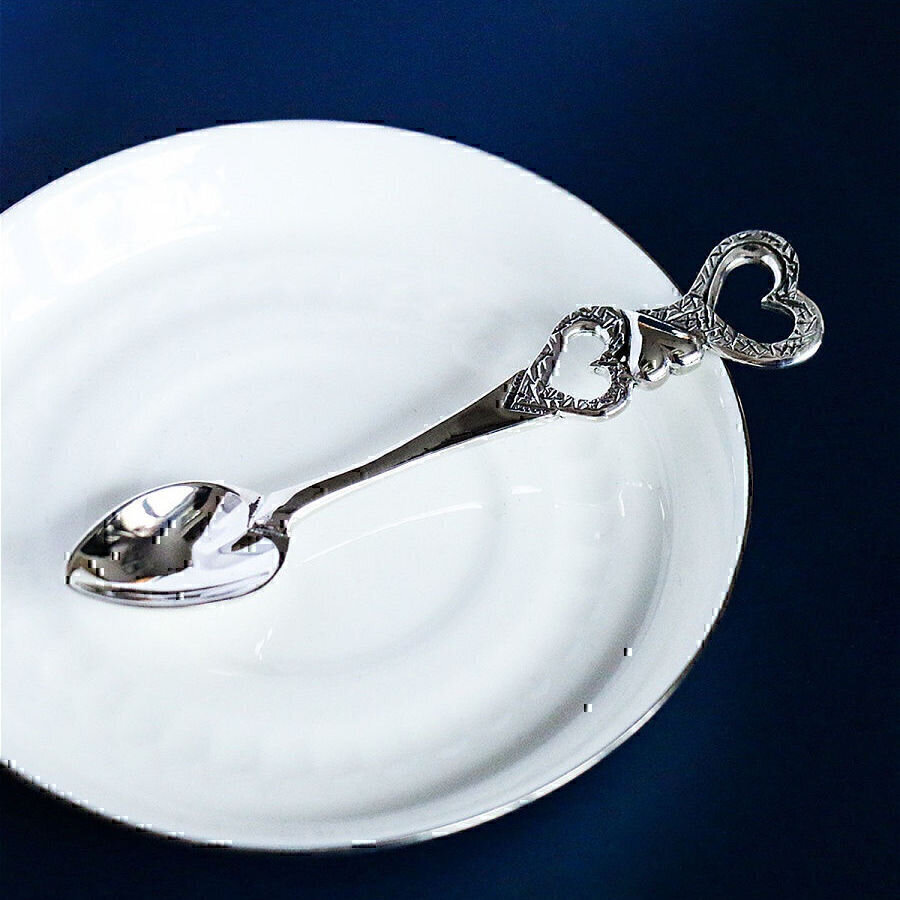 Купить Ложка из серебра "Сердечко" (71633)