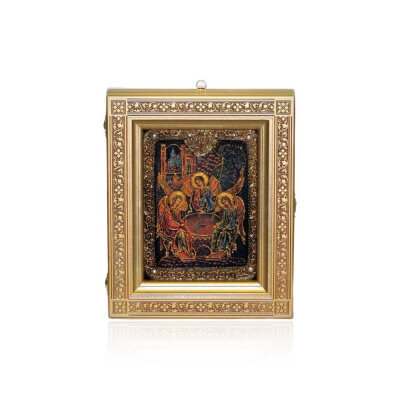 картинка Киот из мореной березы для полуаналойной иконы (20001) 