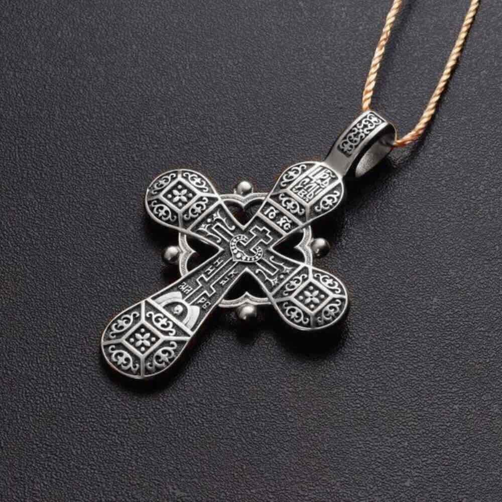 Купить Крест из серебра "Голгофский" (42912)