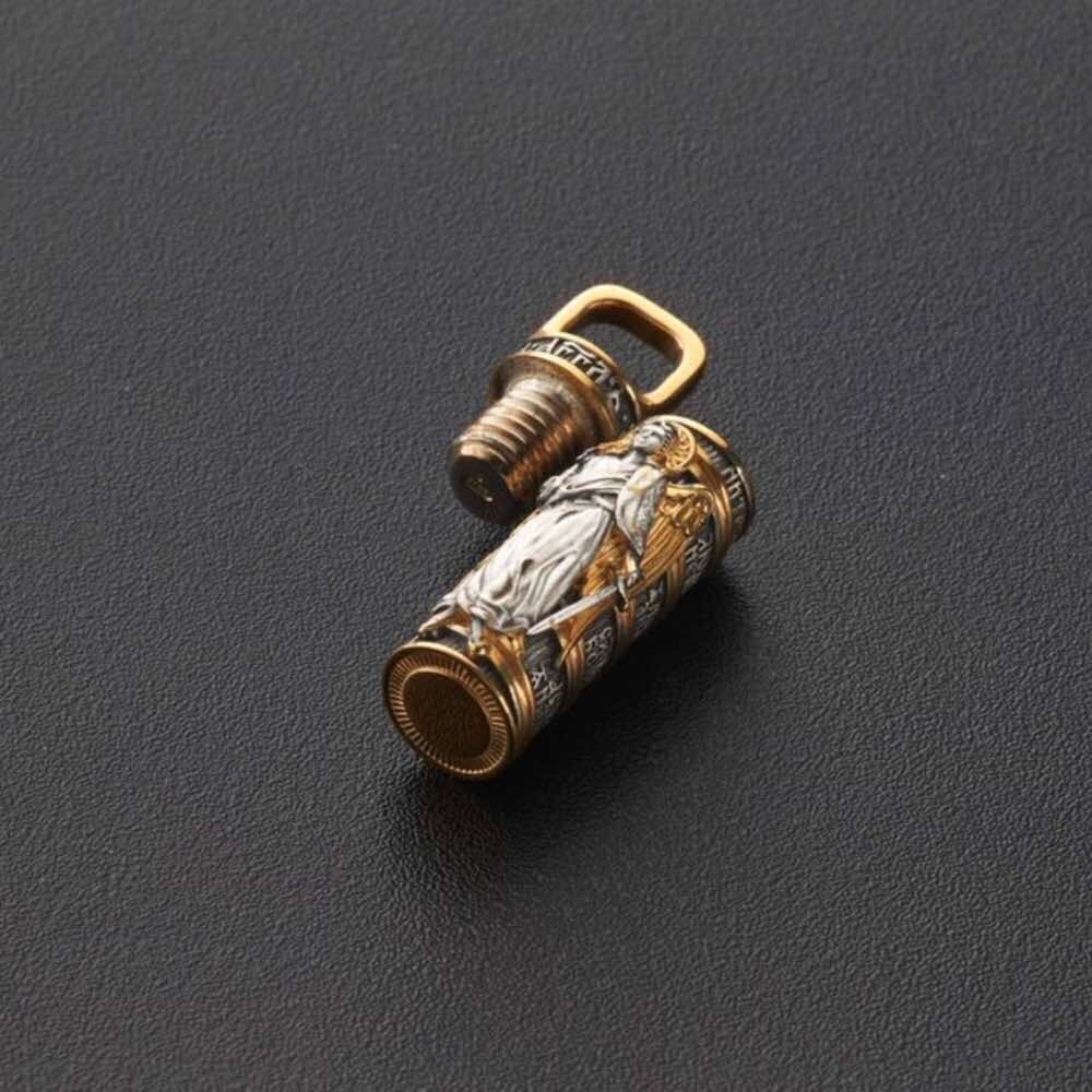 Купить Подвеска-мощевик из серебра "Ангел Хранитель" (52906)