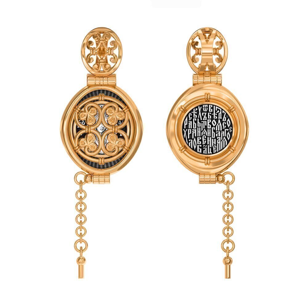 Купить Образ из серебра "Божия Матерь Казанская" (59277)