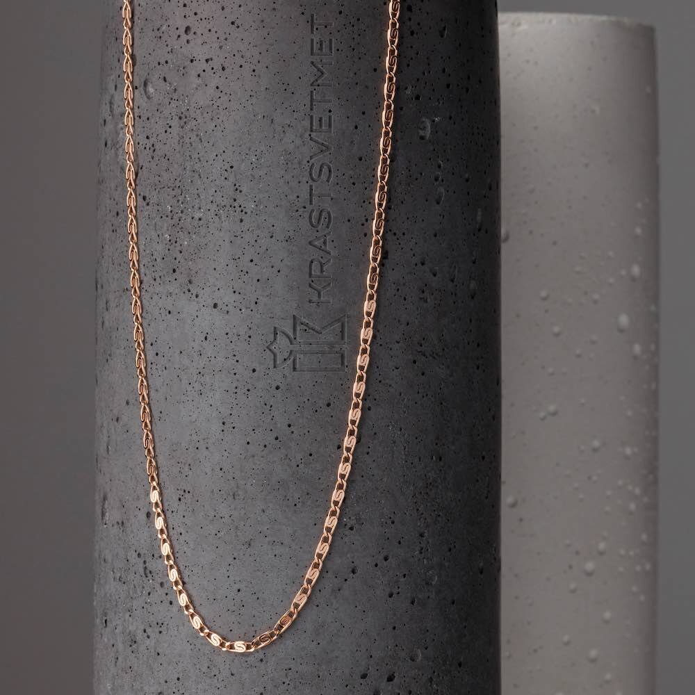 Купить Цепь из красного золота "Люмакина" (91044)