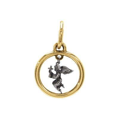 картинка Подвеска из серебра "Ангел" (52462) 