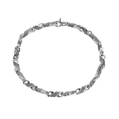 картинка Браслет литой из серебра "Ангел Хранитель" (12280) 