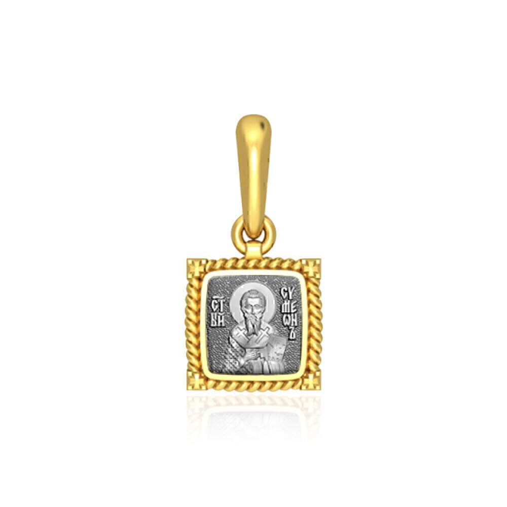 Купить Образ из серебра "Святой Симеон" (39213)