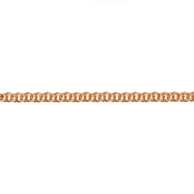 картинка Цепь из красного золота "Гарибальди" (91063) 